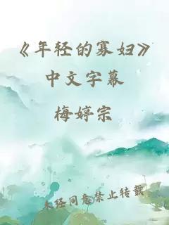 《年轻的寡妇》中文字幕